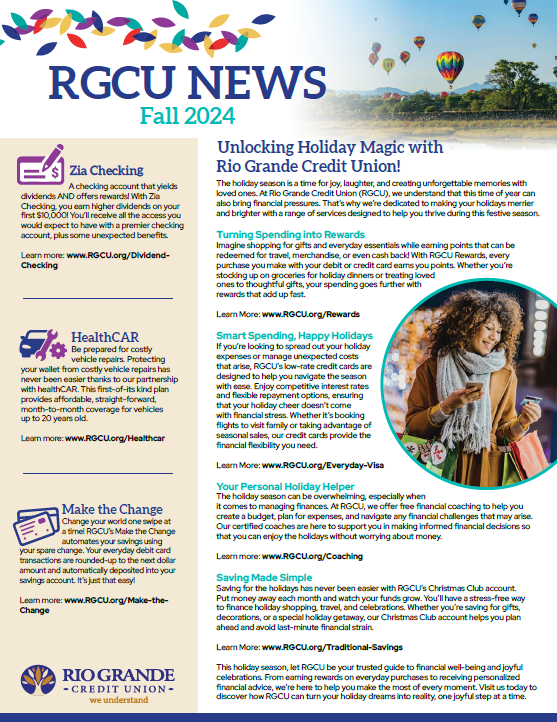 RGCU Fall 2024 Newsletter